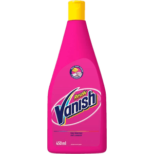 TIRA MANCHAS VANISH LIQUIDO 450ML RESOLV ROSA